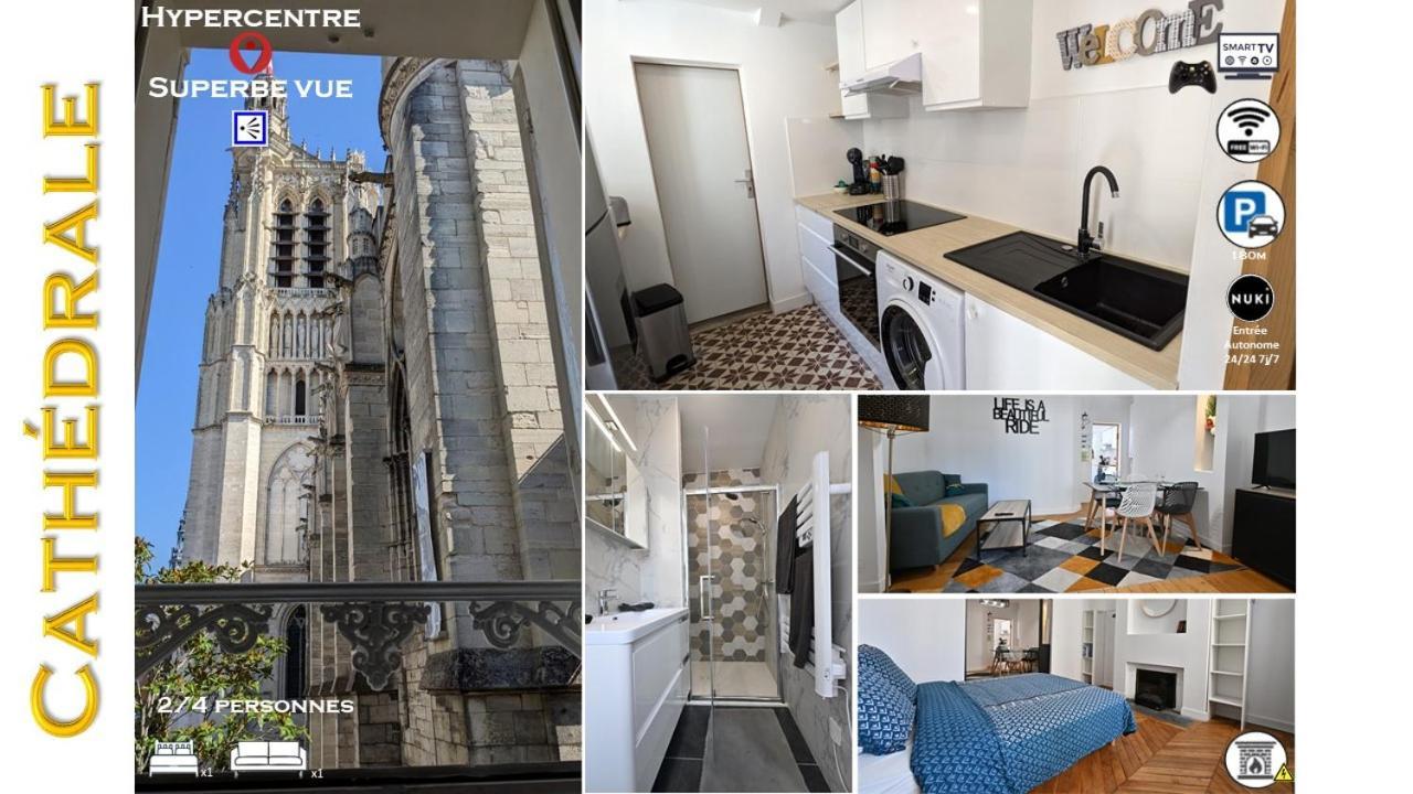 3 Appartements Premium Au Pied De La Cathedrale - Hypercentre Sens Kültér fotó