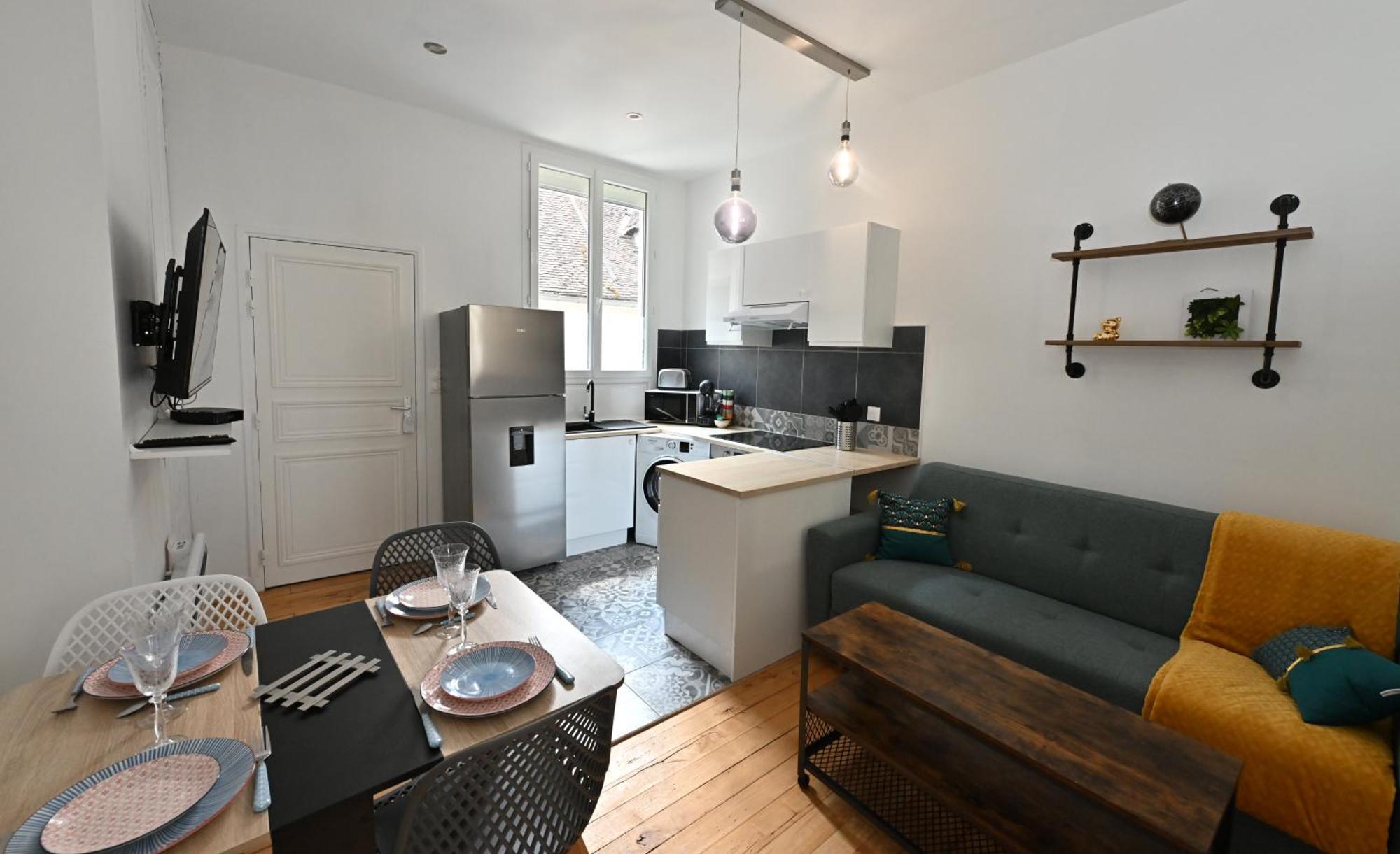 3 Appartements Premium Au Pied De La Cathedrale - Hypercentre Sens Kültér fotó